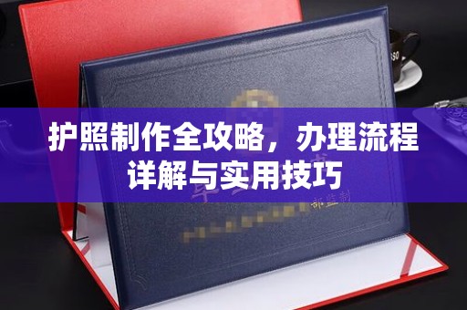 应县护照制作全攻略，办理流程详解与实用技巧
